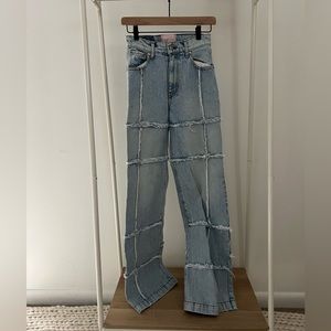 Revise high rise straight leg jeans